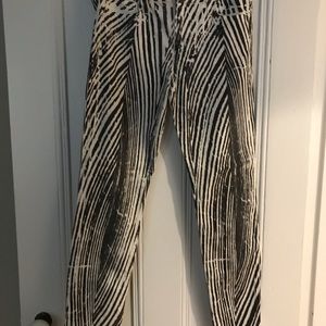 Length is 35 with heels looks nice.